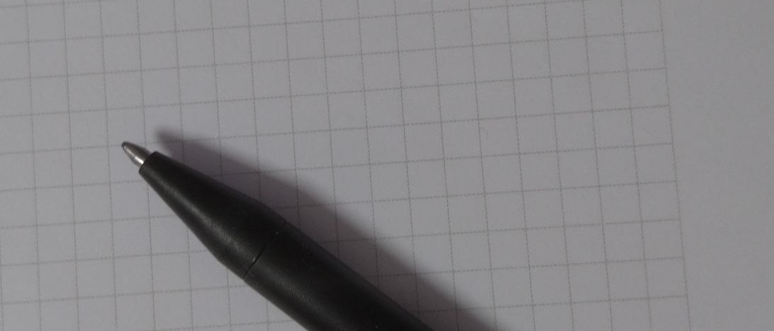 Kugelschreiber auf einem Blatt - Symbol für kreativität